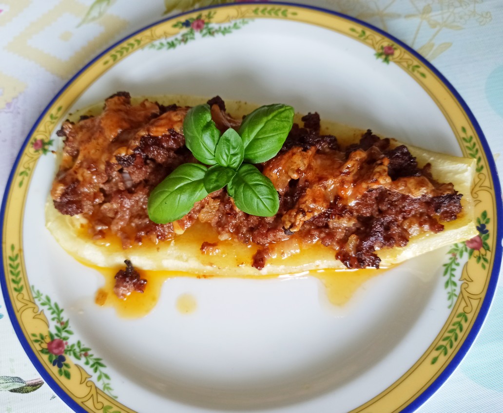 Кабачковые лодочки