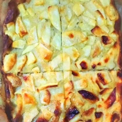 Французский яблочный пирог 'Невидимый' 🍎
