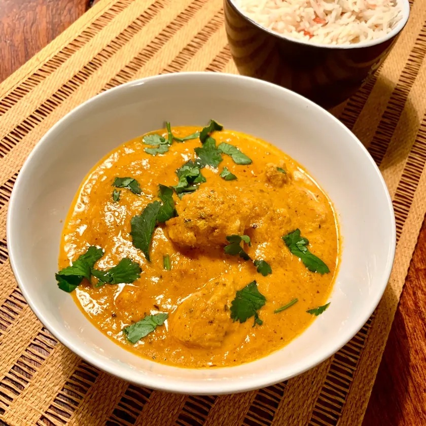 Баттер Чикен. Курица карри