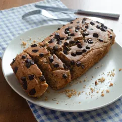 Кекс с арахисовой пастой и кусочками шоколада 🥜🍫