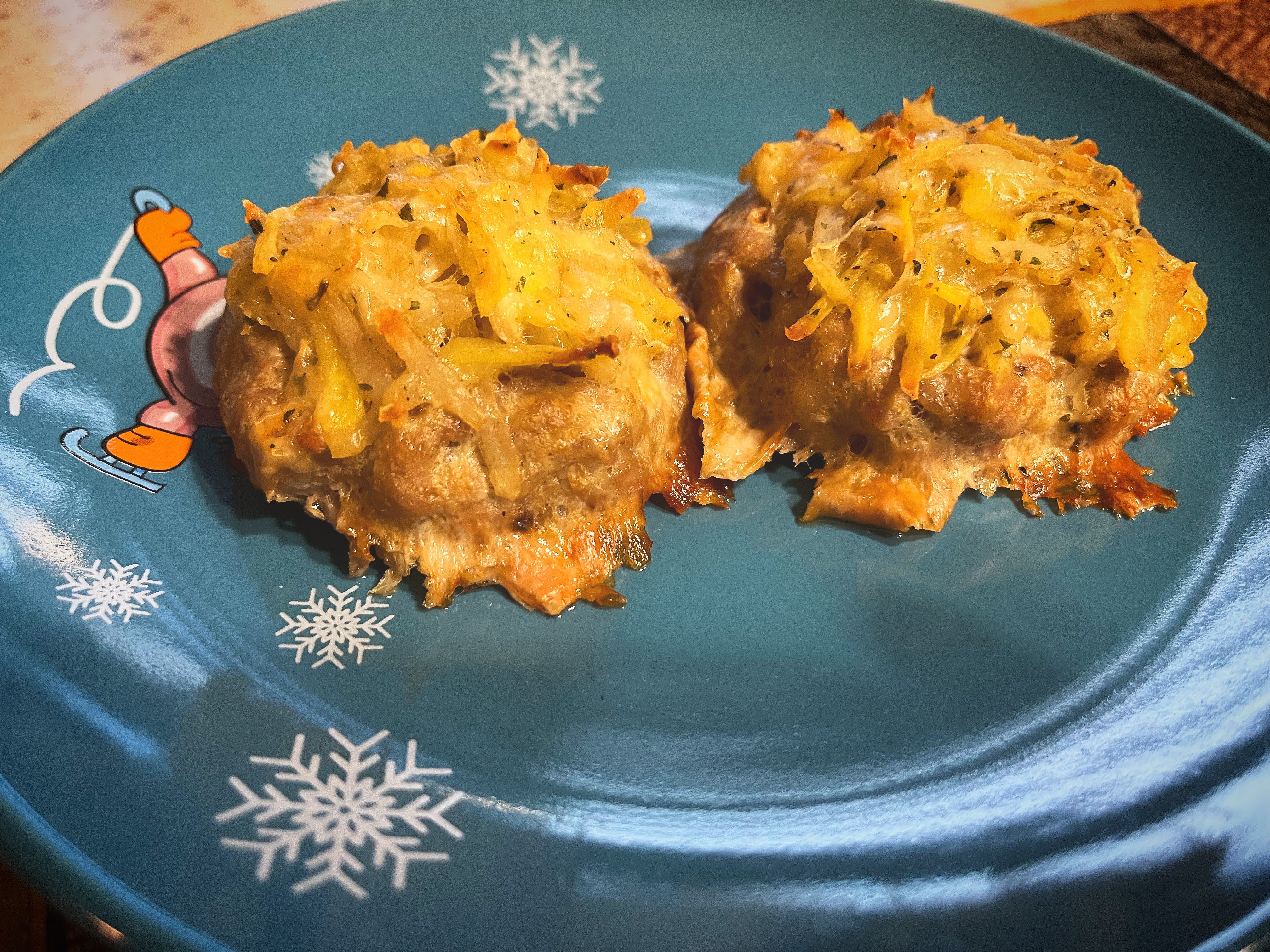 Стожки с картофелем и сыром