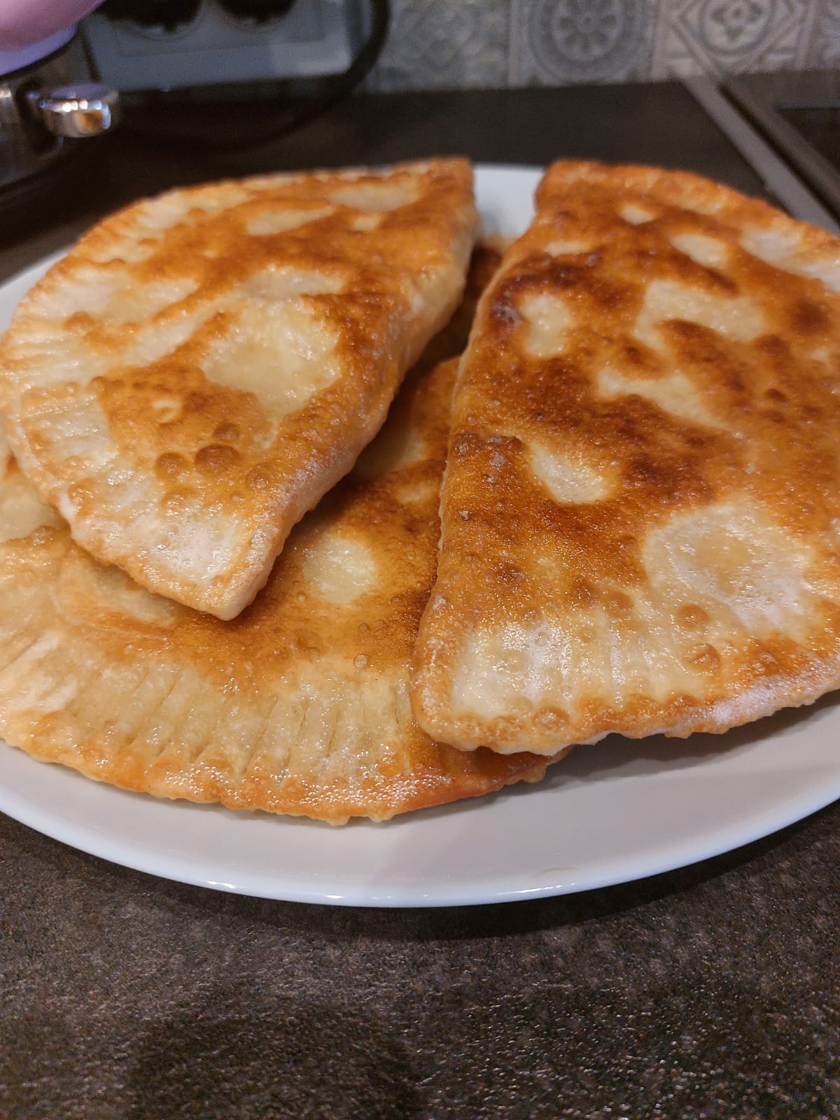 Чебуреки с квашеной капустой