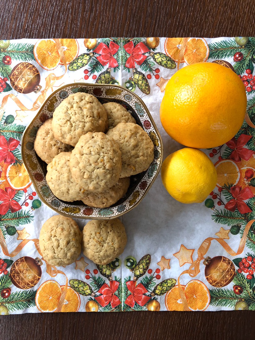 Песочное печенье с лимонной начинкой