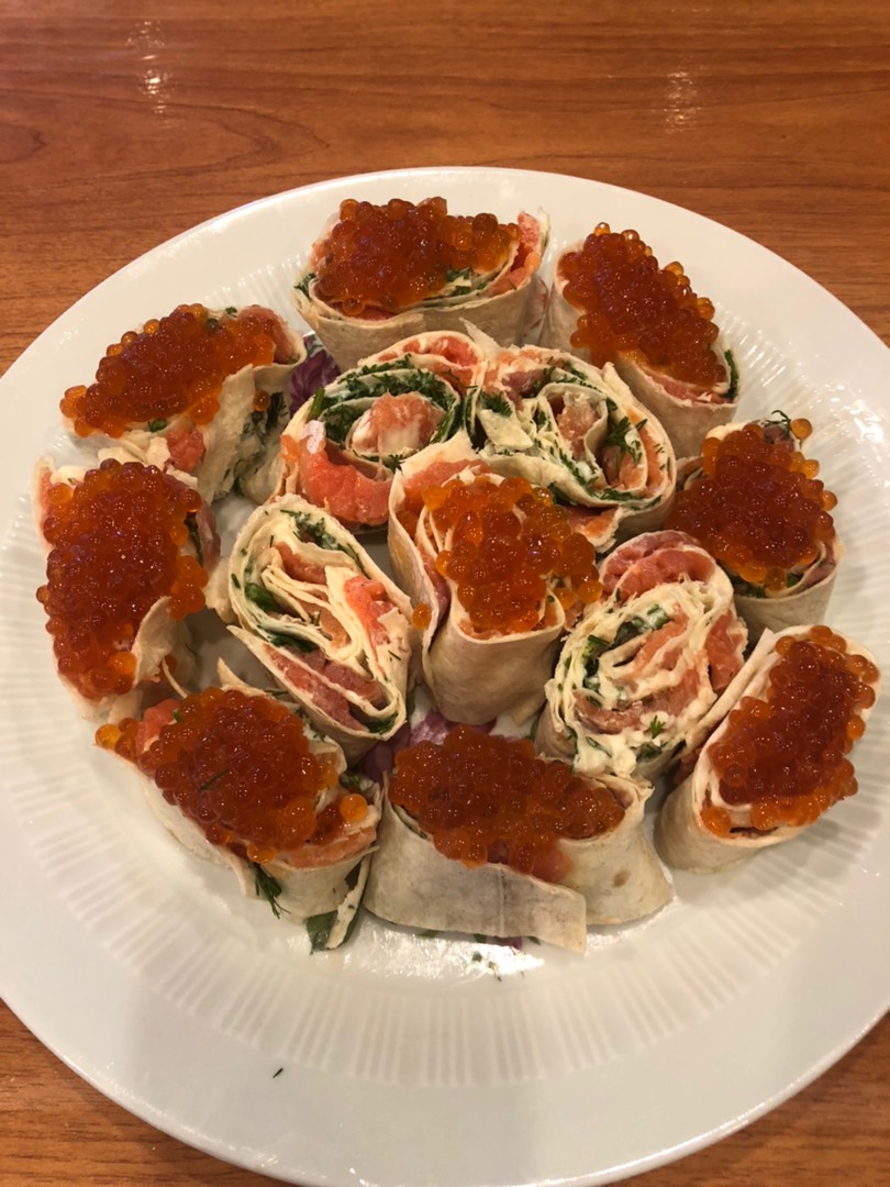 Праздничный рулет