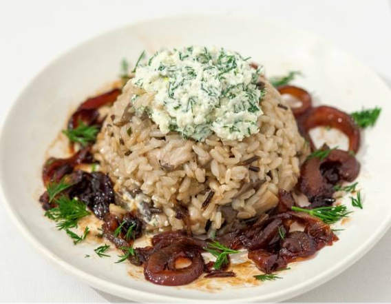 Рис с грибами — походный рецепт на костре (с фото)