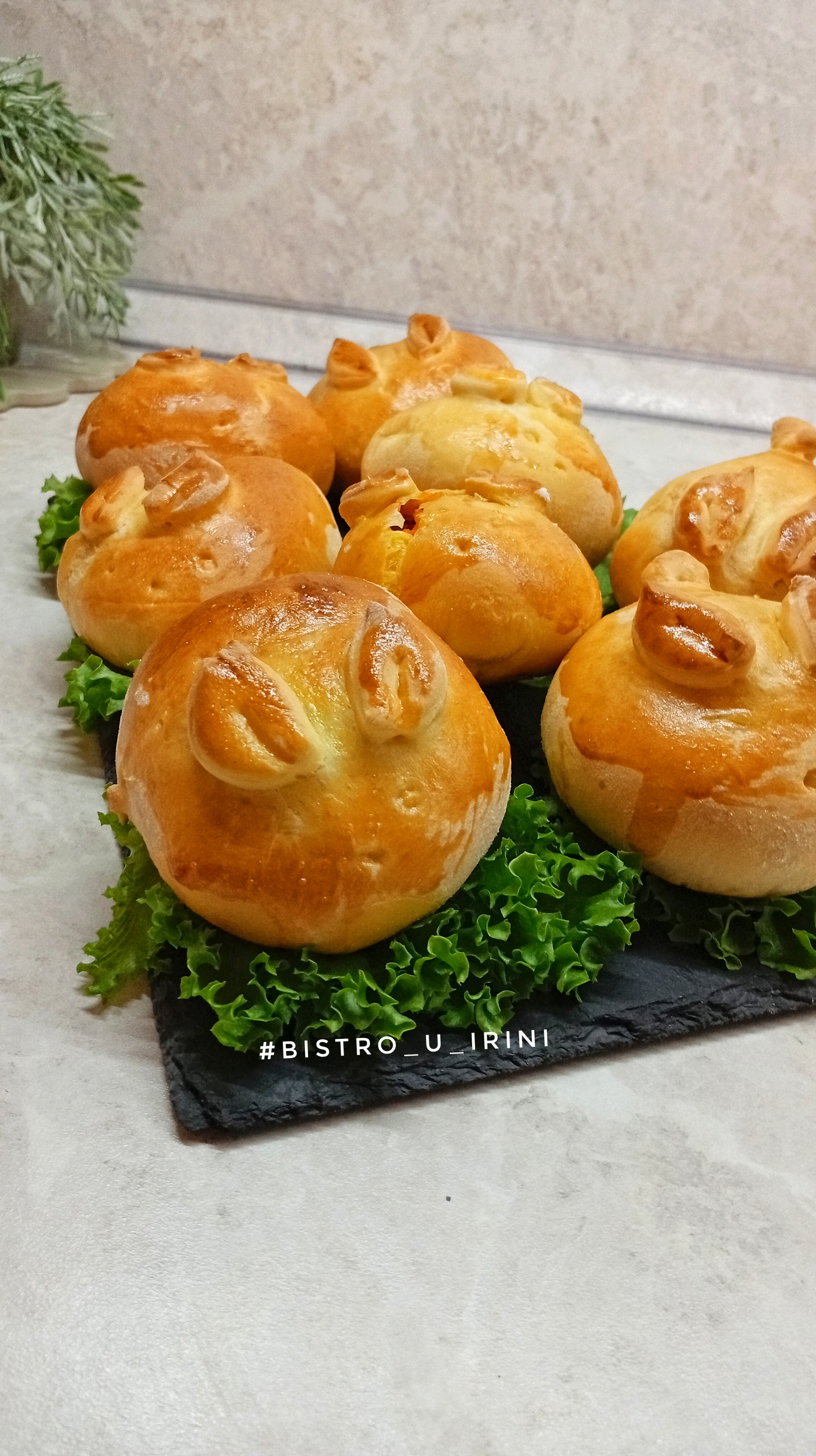 Пирожки с морковкой "Кролики"