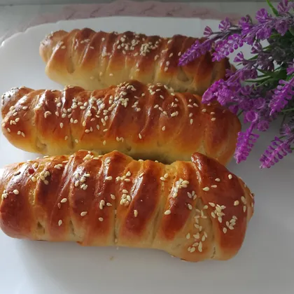 Шпикачки в тесте из хлебопечки