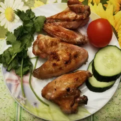 Крылья куриные на мангале🍗