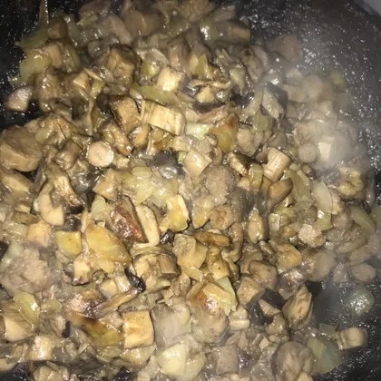 Картошечка с жареными грибами