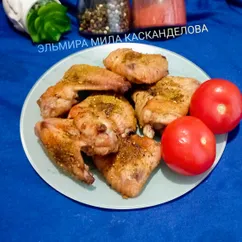 Куриные крылышки в медово-соевом соусе в духовке 
