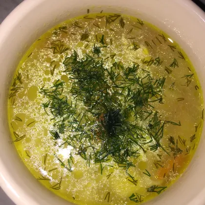 Куриный суп-лапша