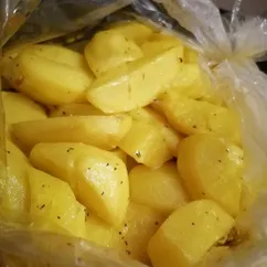 Картошечка🥔постная в рукаве