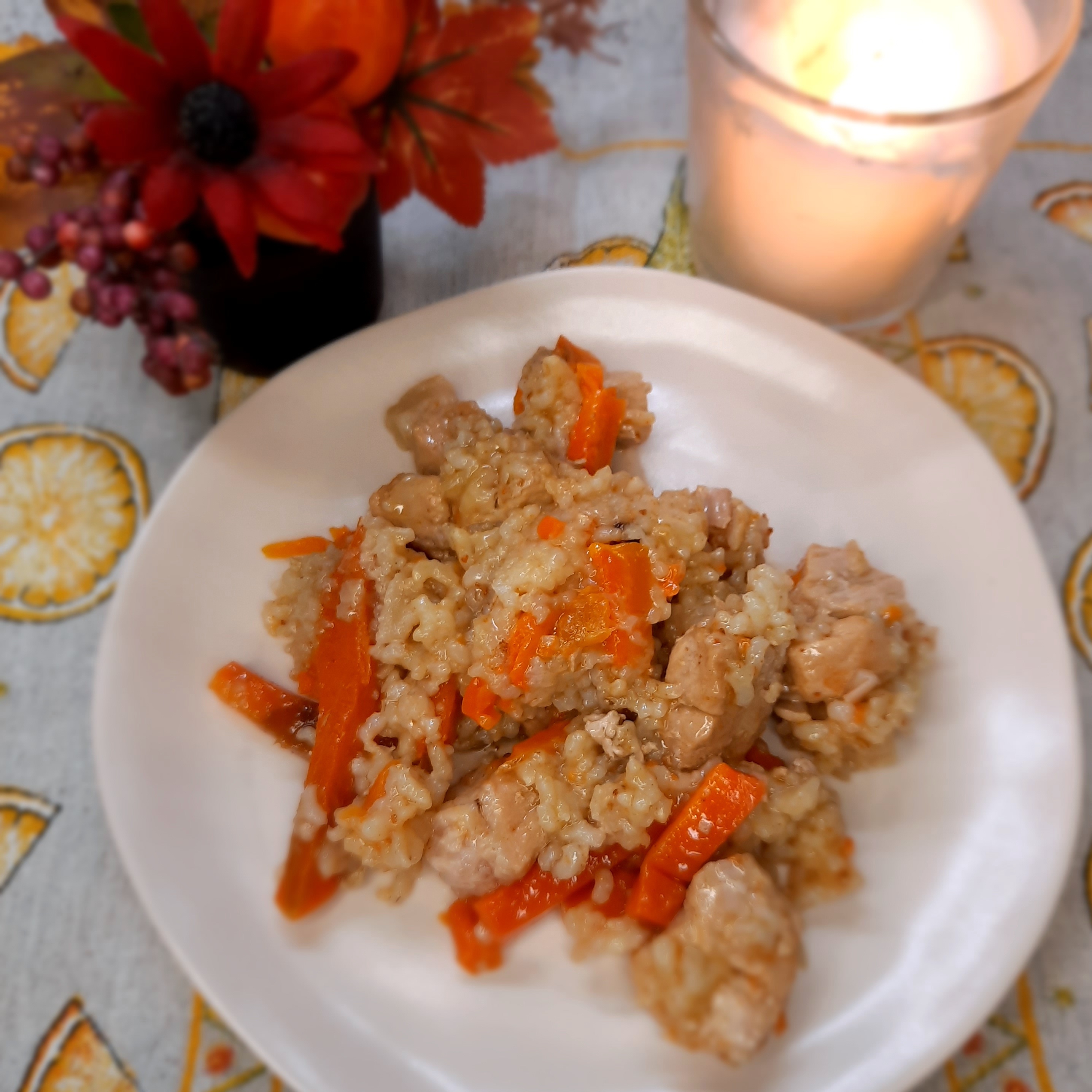 Плов со свининой в мультиварке