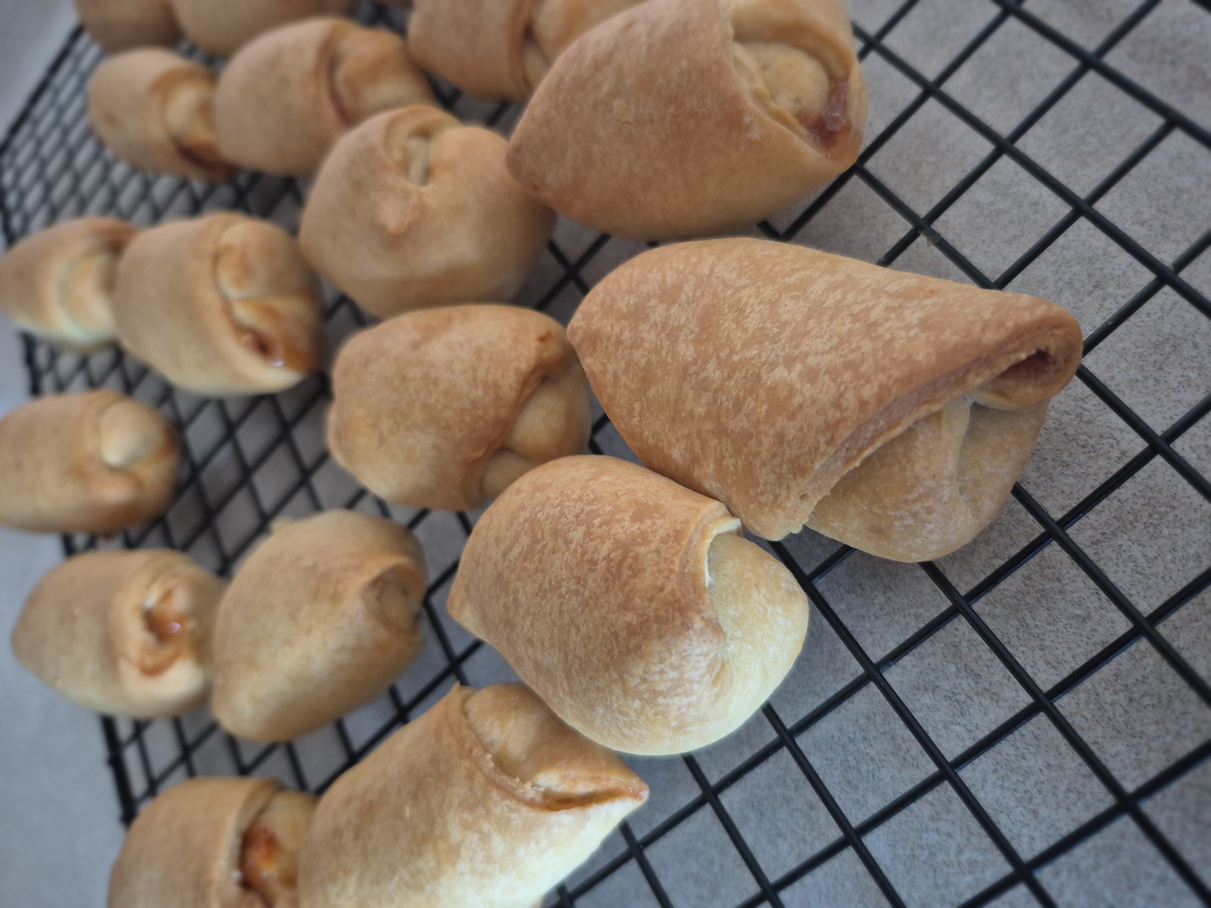 Рогалики с повидлом 