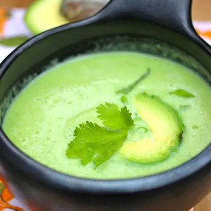 Колумбийский крем-суп из авокадо