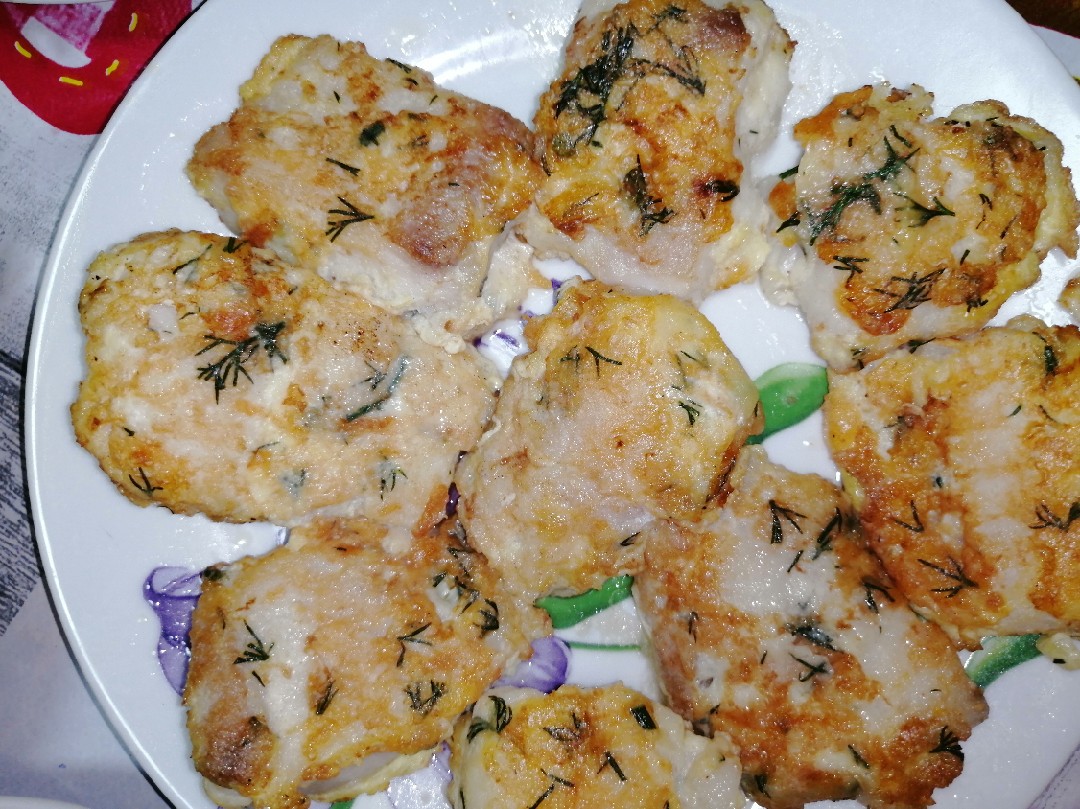 Рыбка в ленивом кляре