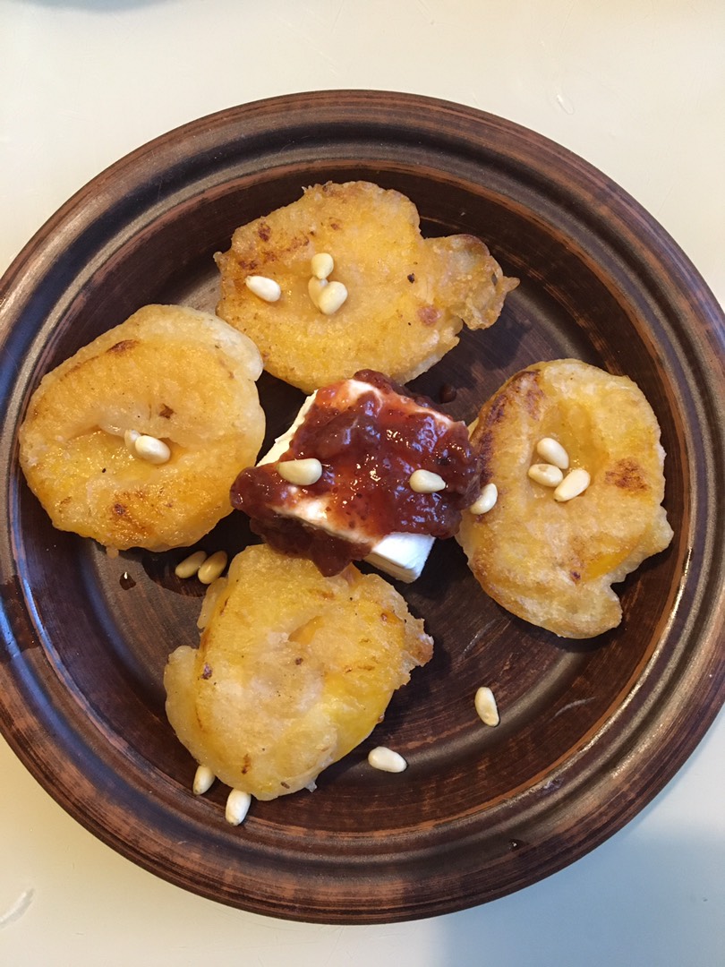 Абрикосы в кляре