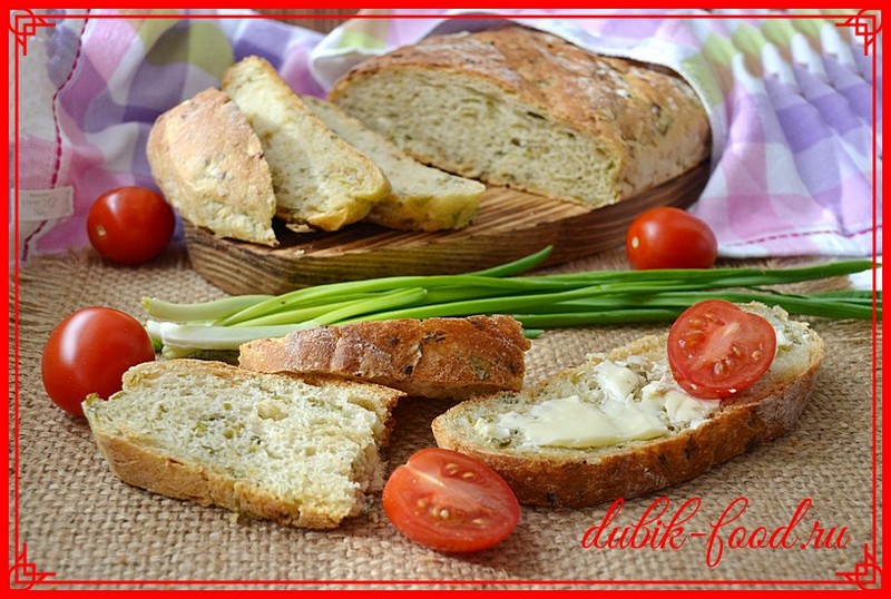 Луковый хлеб