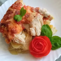 😋 Куриные бёдра по-французски с картофелем, запечённые в духовке