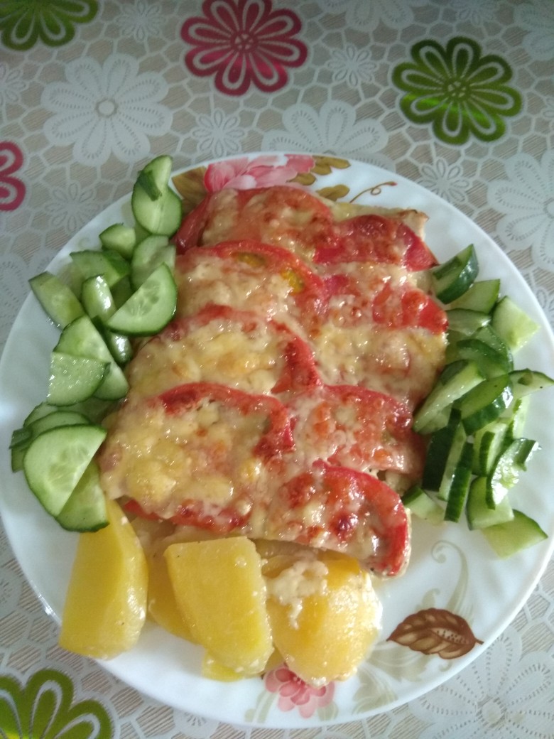 Куриное филе в шубке