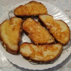 Гренки с сыром