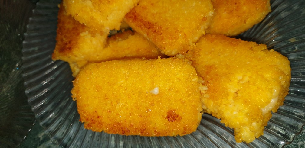 Полента с сыром