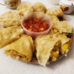 Ханум с курицей и овощами