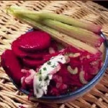 Салат «Розовые щечки»