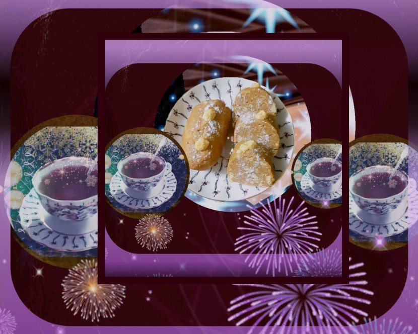 Пирожное "Картошка" с мятным чаем