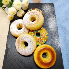 Донатсы (пончики в духовке)