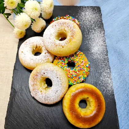 Донатсы (пончики в духовке)