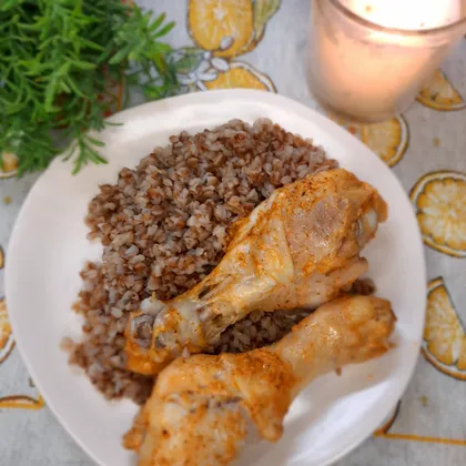 Куриная голень в мультиварке