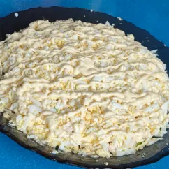 Салат из курицы, корейской моркови и свежего огурца