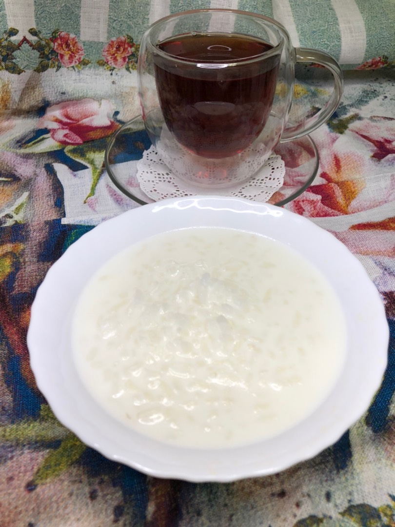 Рисовая каша на молоке