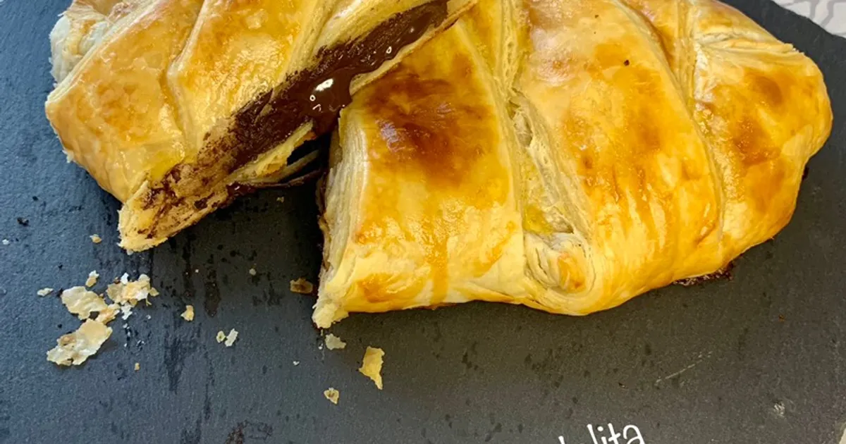 Слойка с шоколадом ?? рецепт с фото пошаговый от Lolita Yasinskaya ...