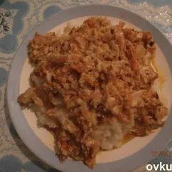 Нежная поджарочка с курочкой и сыром