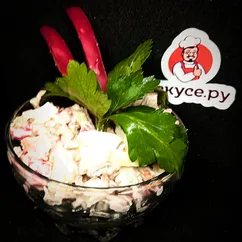 Мясной салат