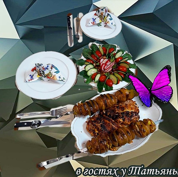 Шашлык из курицы