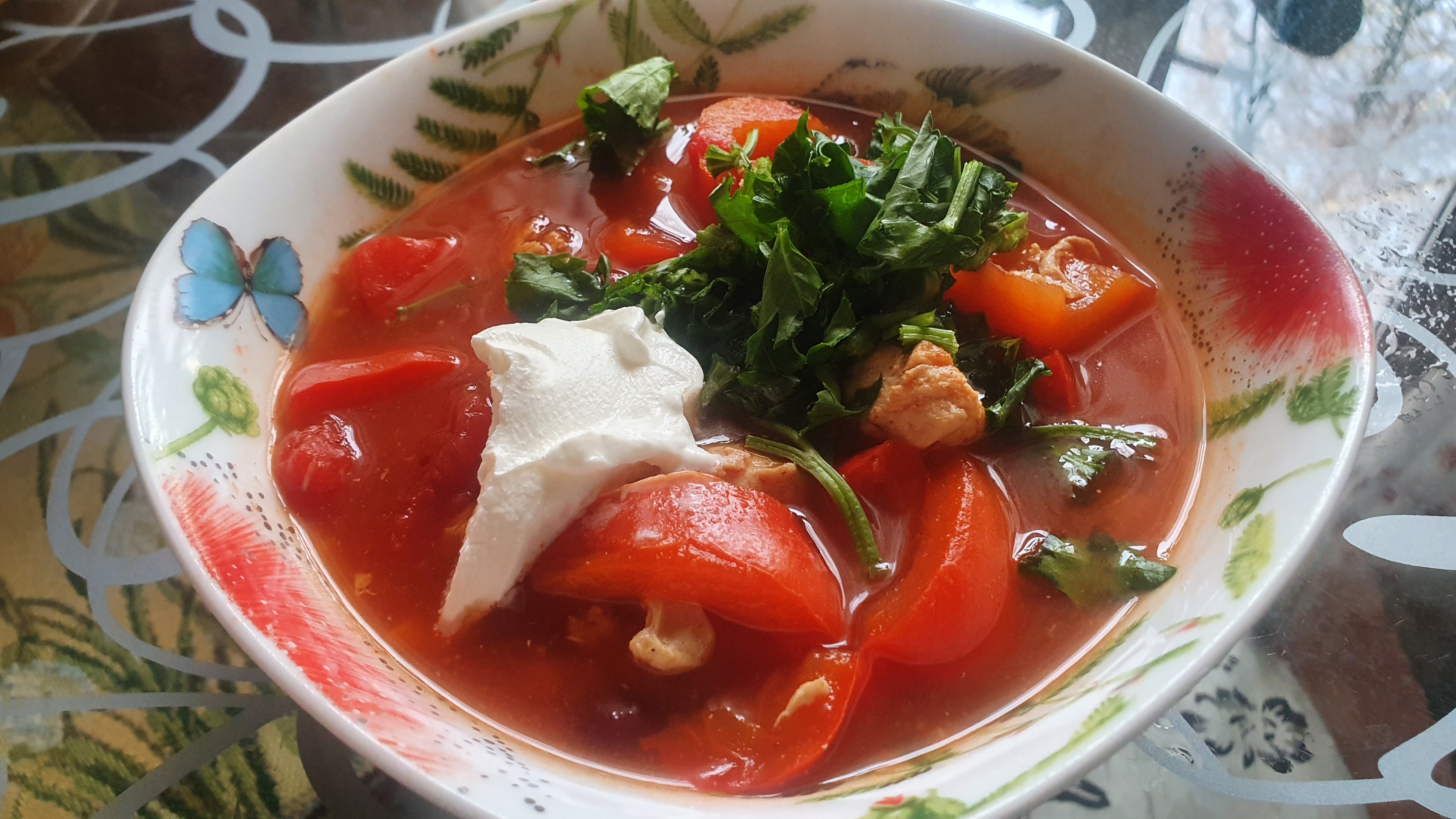 Томатный суп с фасолью – пошаговый рецепт приготовления с фото