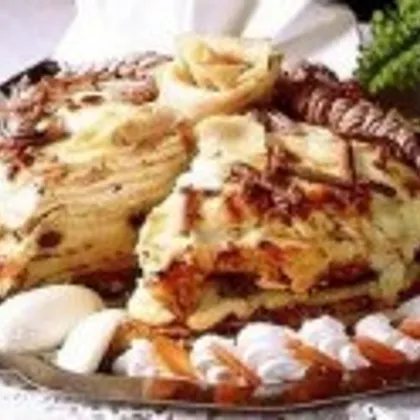 Блинный пирог по-казахски