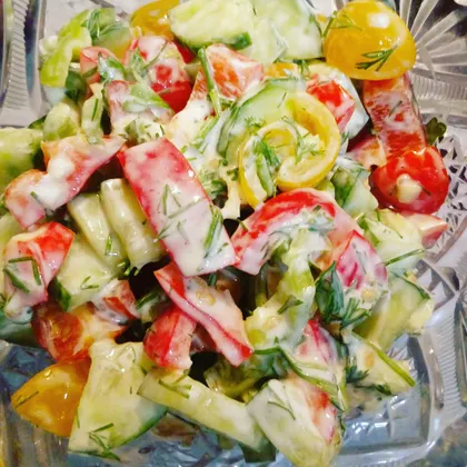 Свежий весенний салат