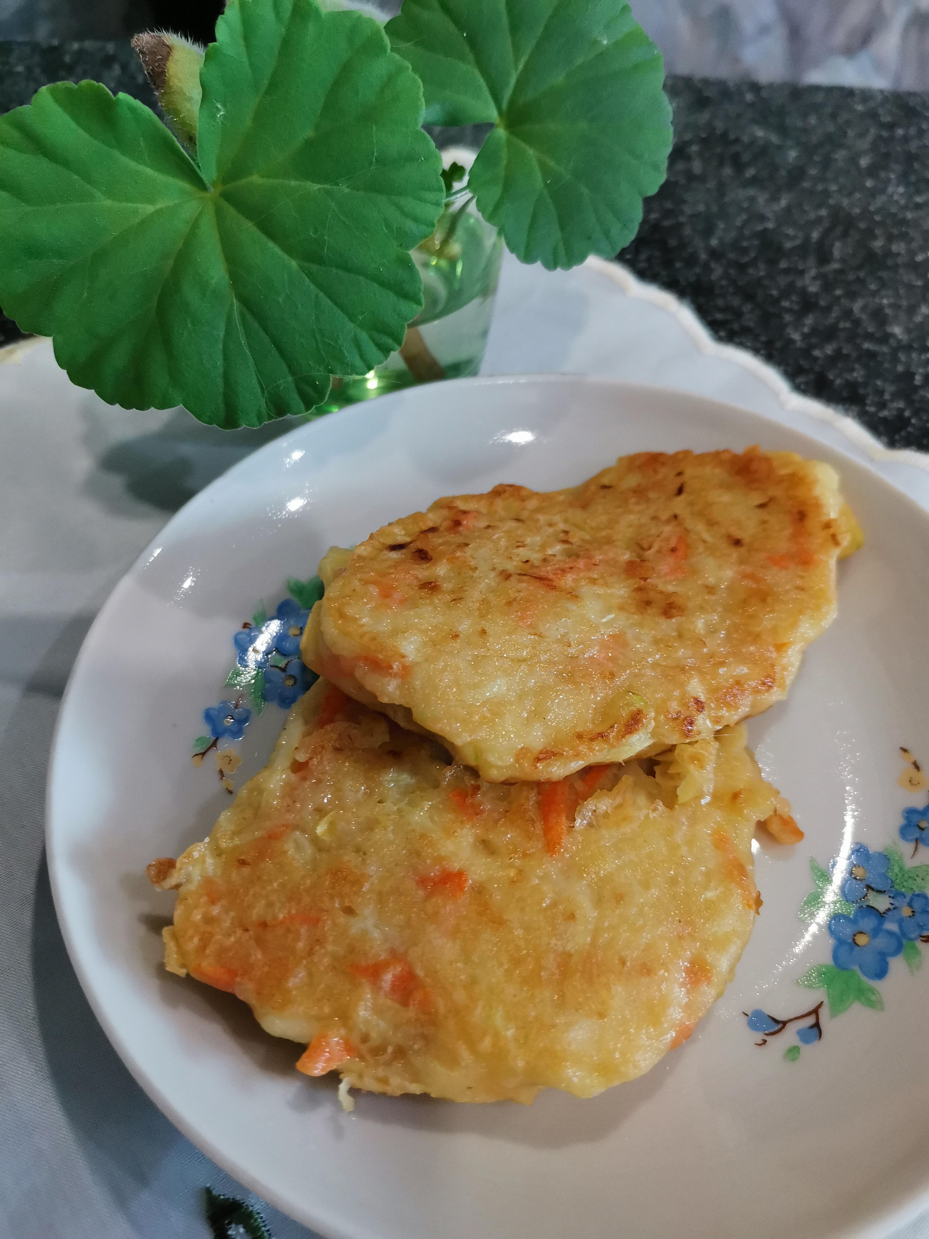 Кабачковые оладьи