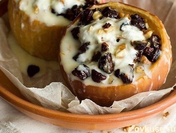 Яблоки с начинкой