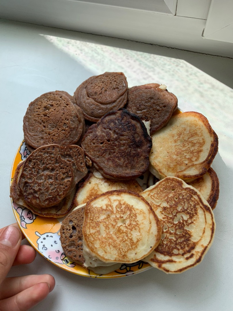 Банановые пп оладьи
