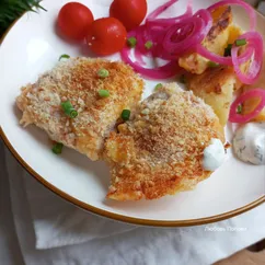 Курица в сырной шубке