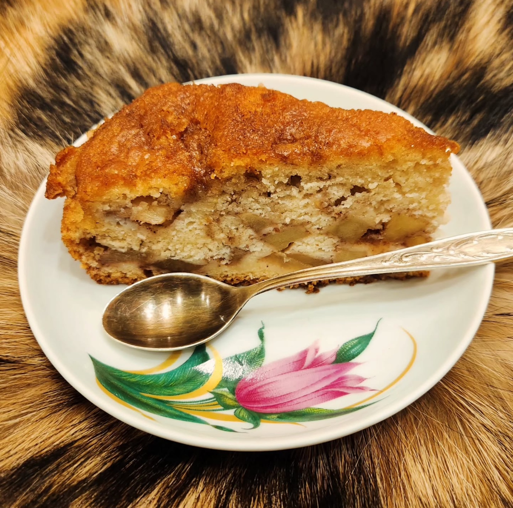 Пирог "Яблочный пончик"