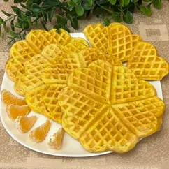 Тыквенные вафли