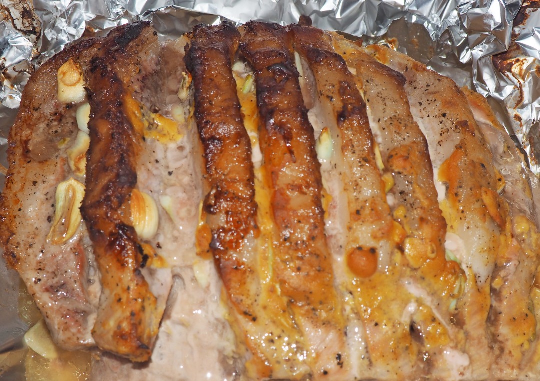 Обжаренная свиная корейка запечённая в духовке | Кулинарные рецепты | Дзен
