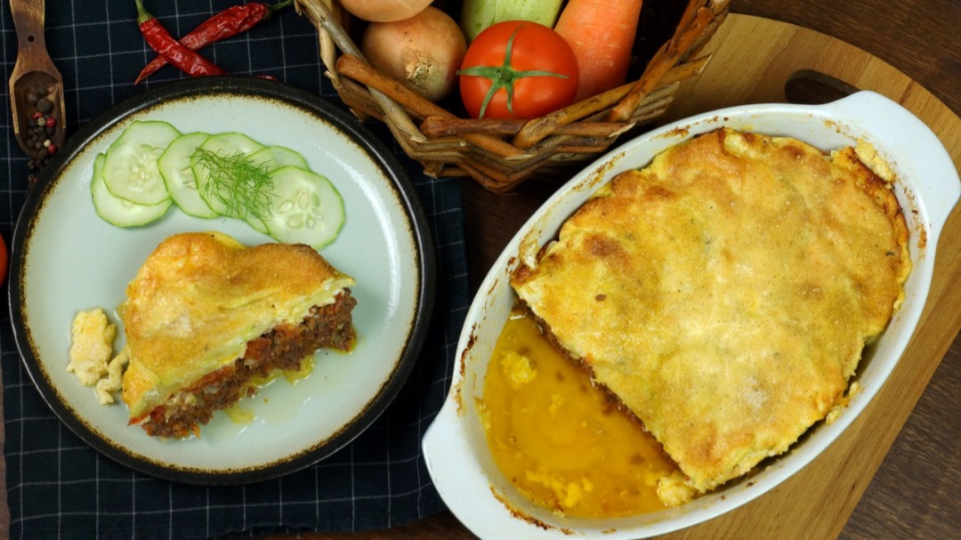 Запеканка «Крестьянская» с кабачками