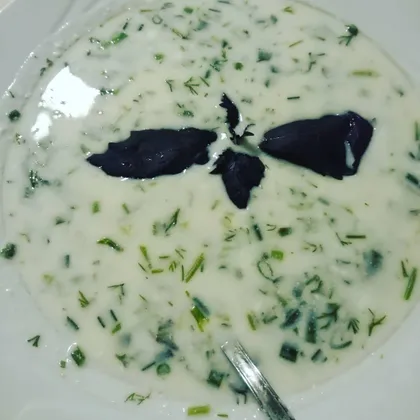 Довга или йогуртовый суп по-азербайджански